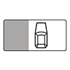 T-30 tabliczka wskazująca sposób ustawienia pojazdu względem krawędzi jezdni