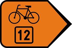 R-4b zmiana kierunku szlaku rowerowego